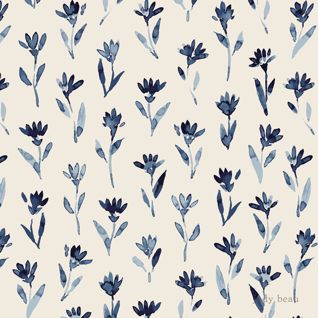 Ava Watercolor Flowers | Judy Beau
